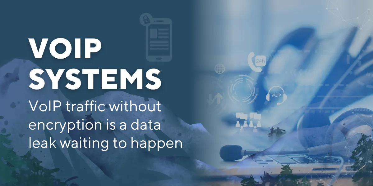 Section graphic: VoIP and communication platforms