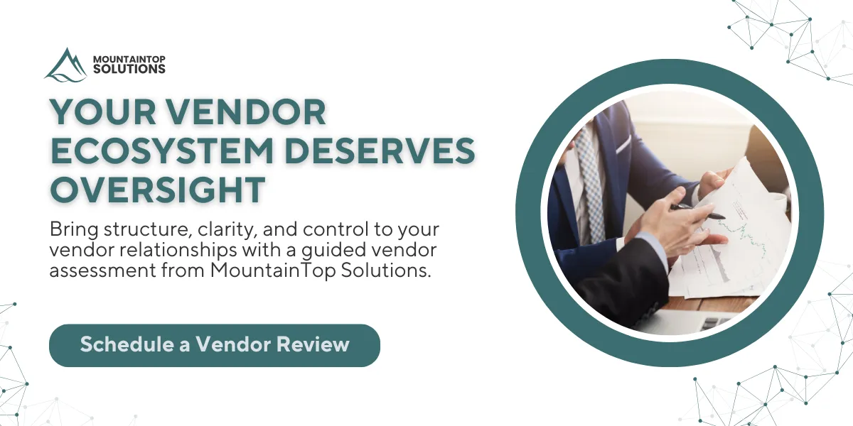 Organize your vendor ecosystem with Mountaintop Solutions